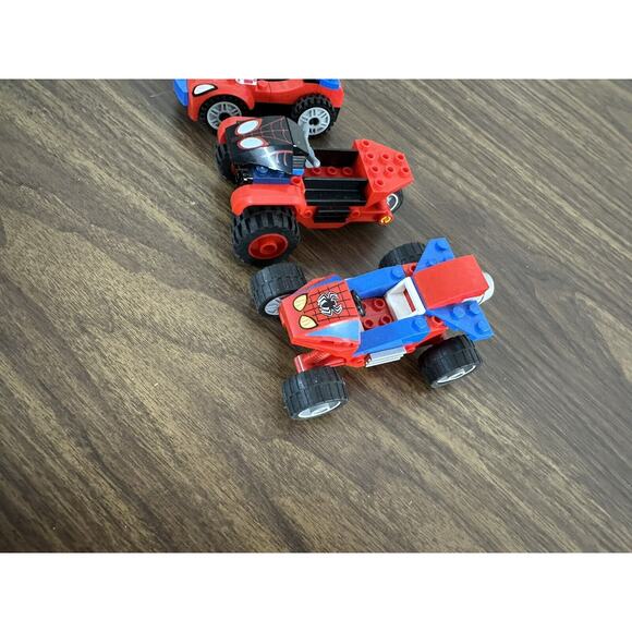 Lego Marvel Spider-Man Vehicle Car Lot Spider-Man Motorcycle Truck Car Lot Of 5 - Picture 7 of 7
